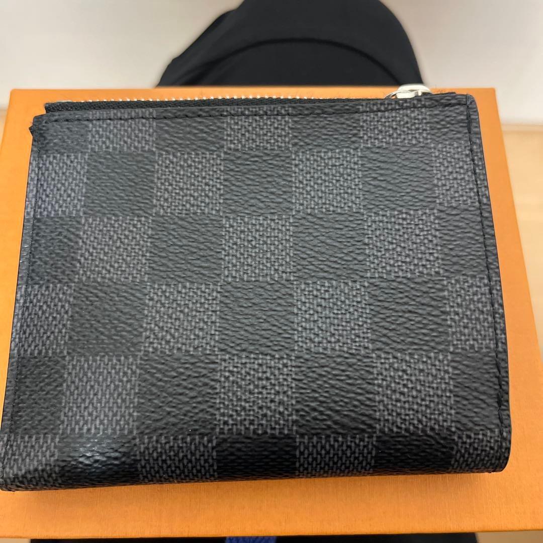 美品ルイヴィトン ミュルティ・ポルトカルト N60451 ダミエ　コンパクト財布