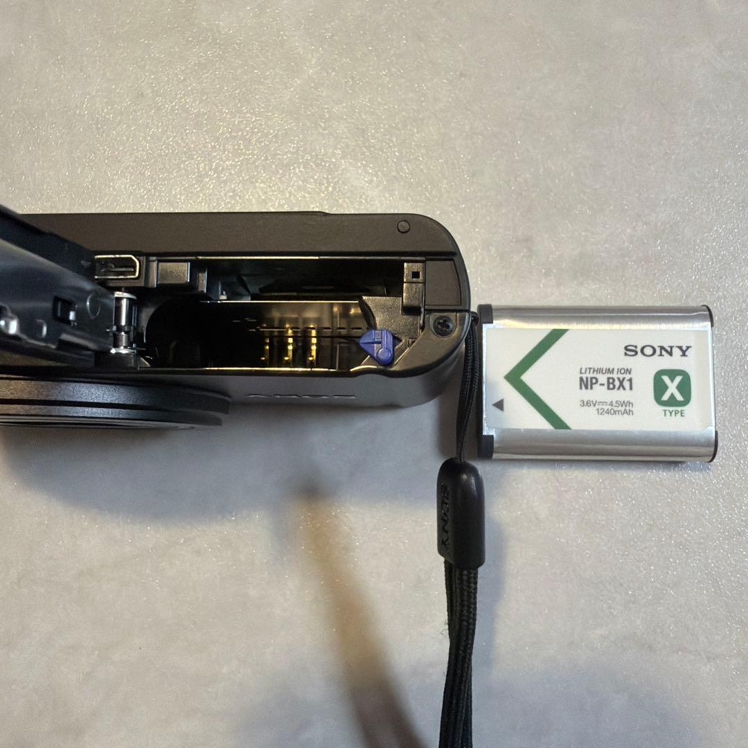 【美品】SONY ソニー DSC-WX350 ブラック