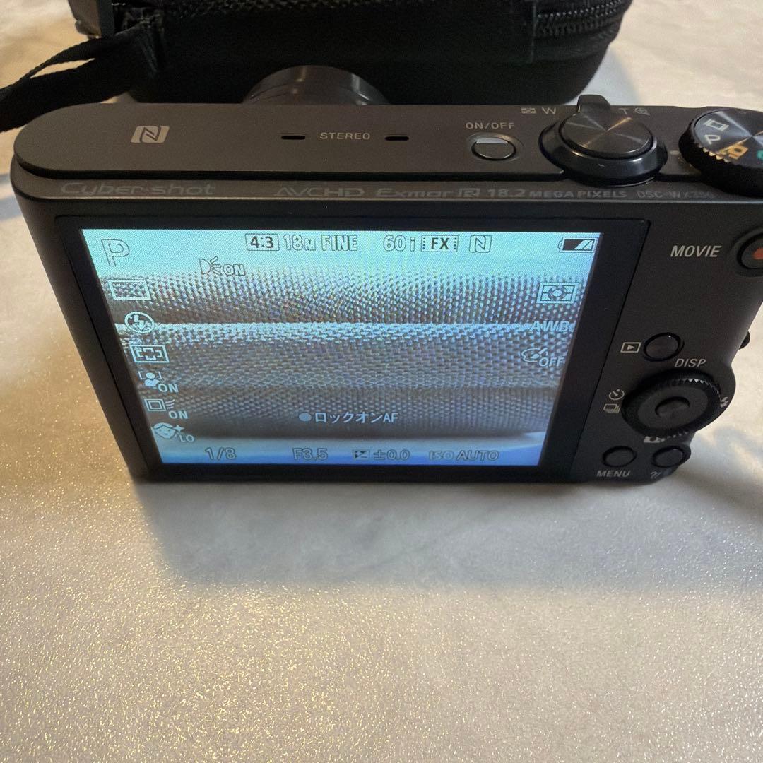 【美品】SONY ソニー DSC-WX350 ブラック