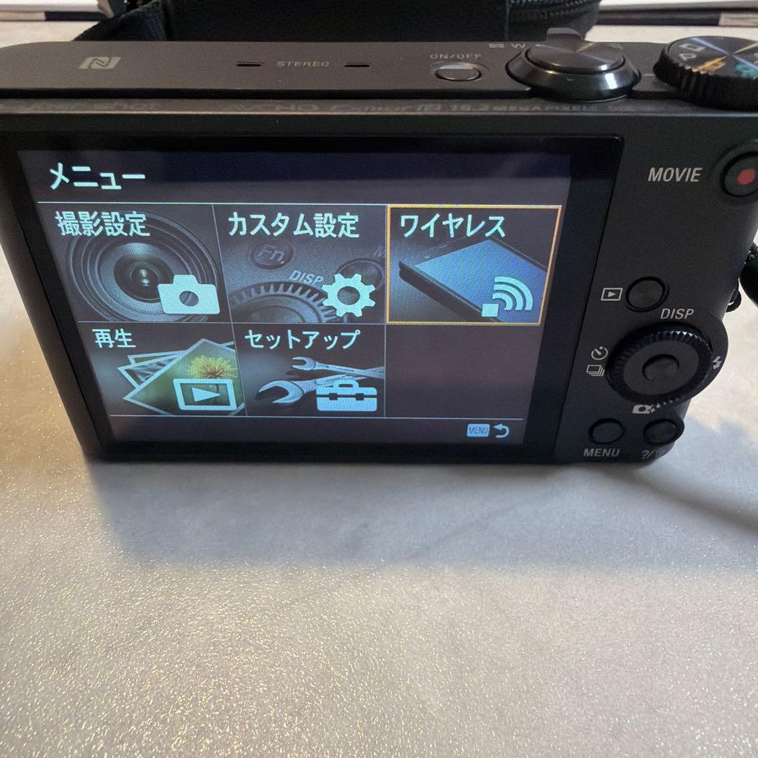 【美品】SONY ソニー DSC-WX350 ブラック