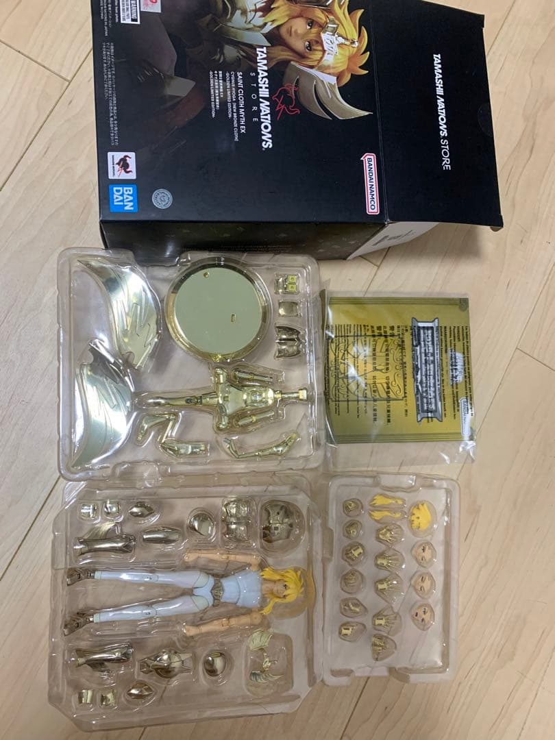 聖闘士星矢のTAMASHII NATIONS限定フィギュア5体セット