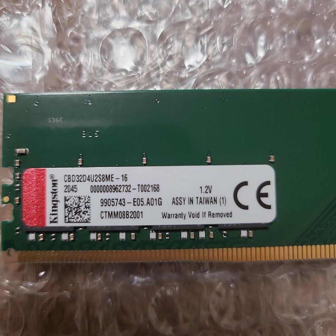 メモリー kingston 16GB CBD32D4U2S8ME16 DDR4