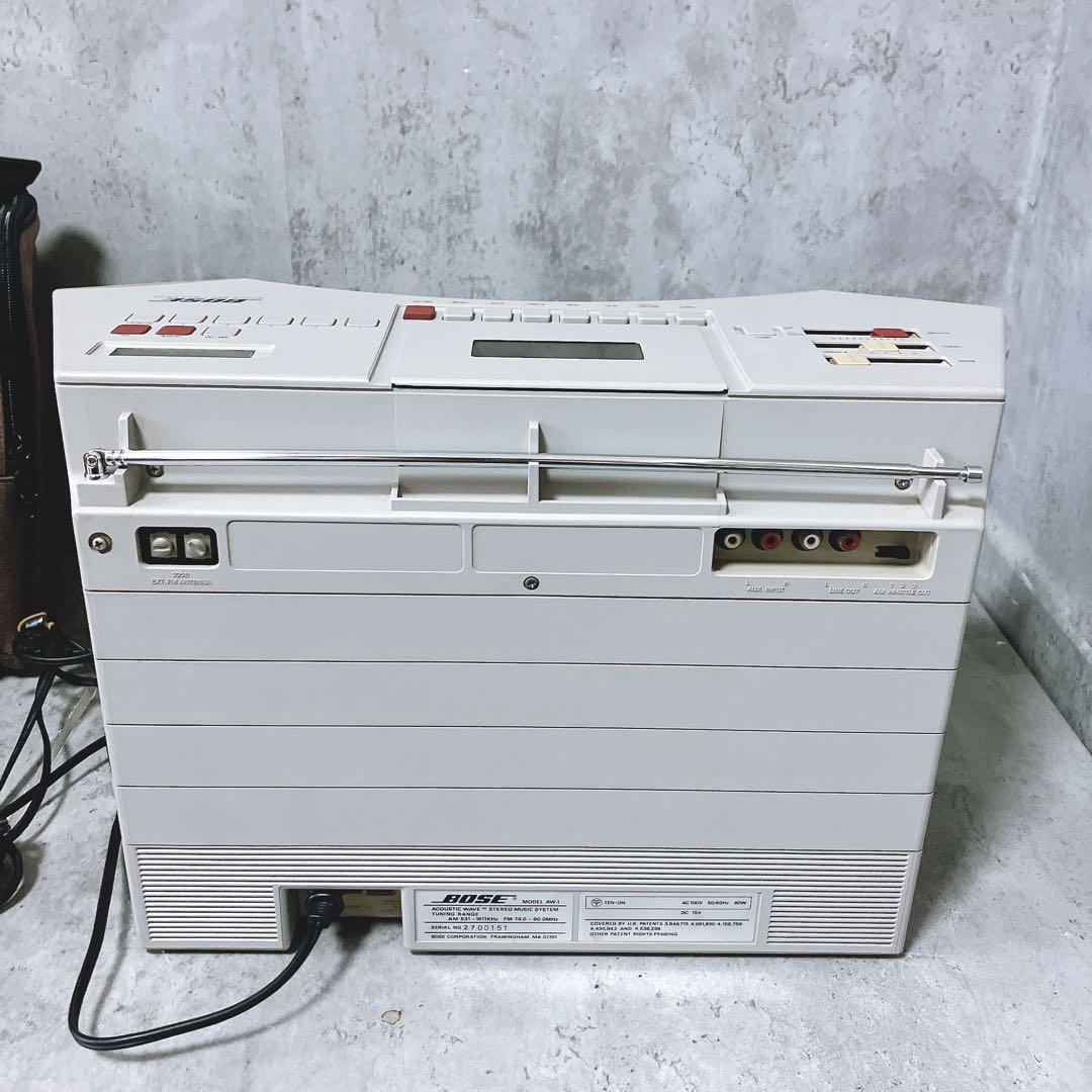 【良品】BOSE ラジオ カセットAW-1 各種動作確認済み