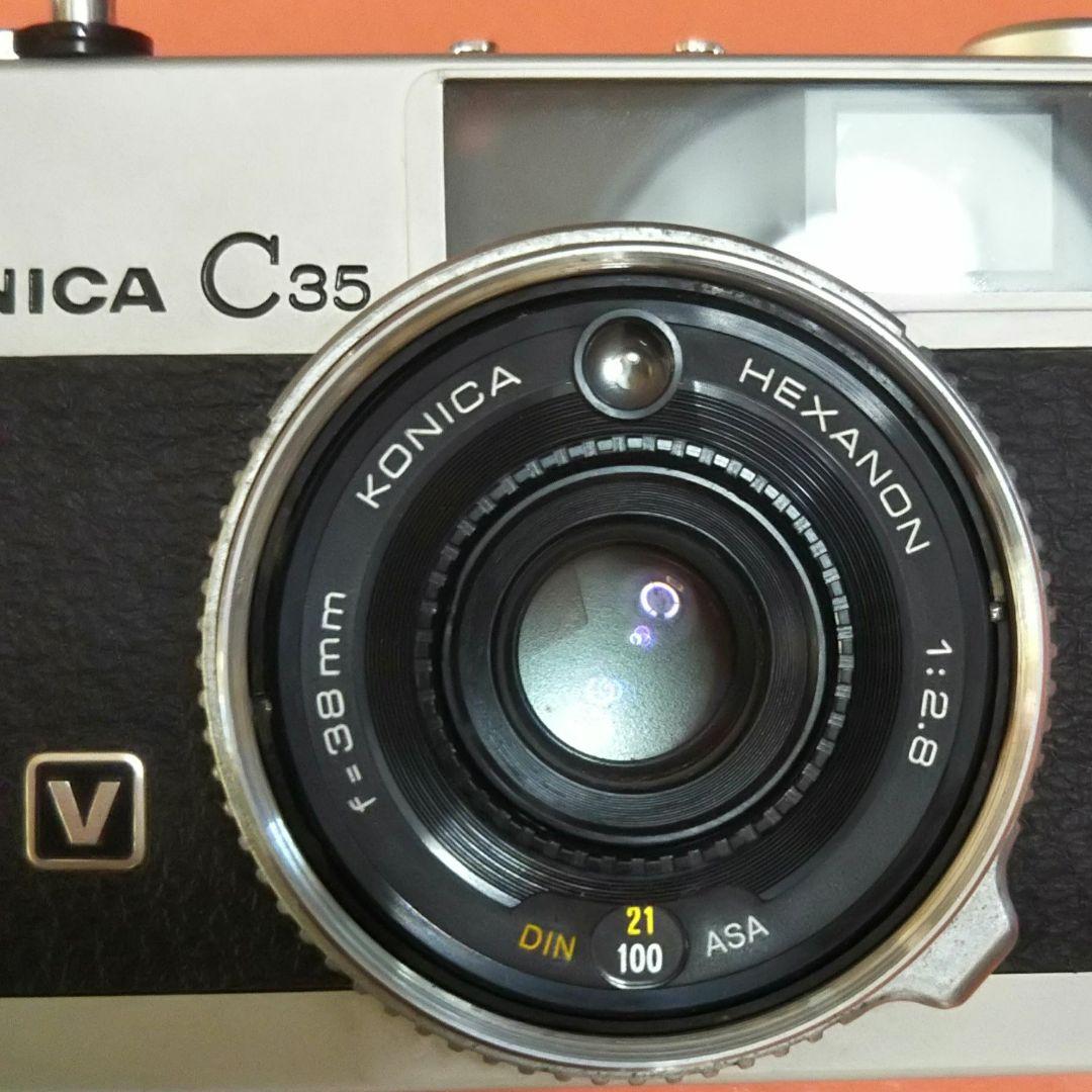 フィルムカメラ 希少種 【完動品】コニカC35V