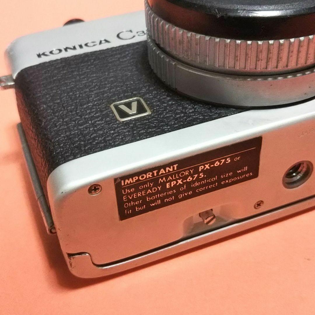 フィルムカメラ 希少種 【完動品】コニカC35V