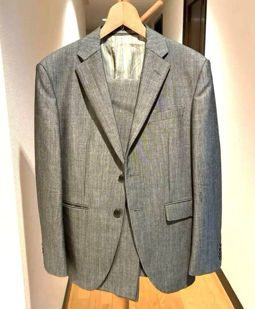 インポート高級モヘア生地England グレースーツ