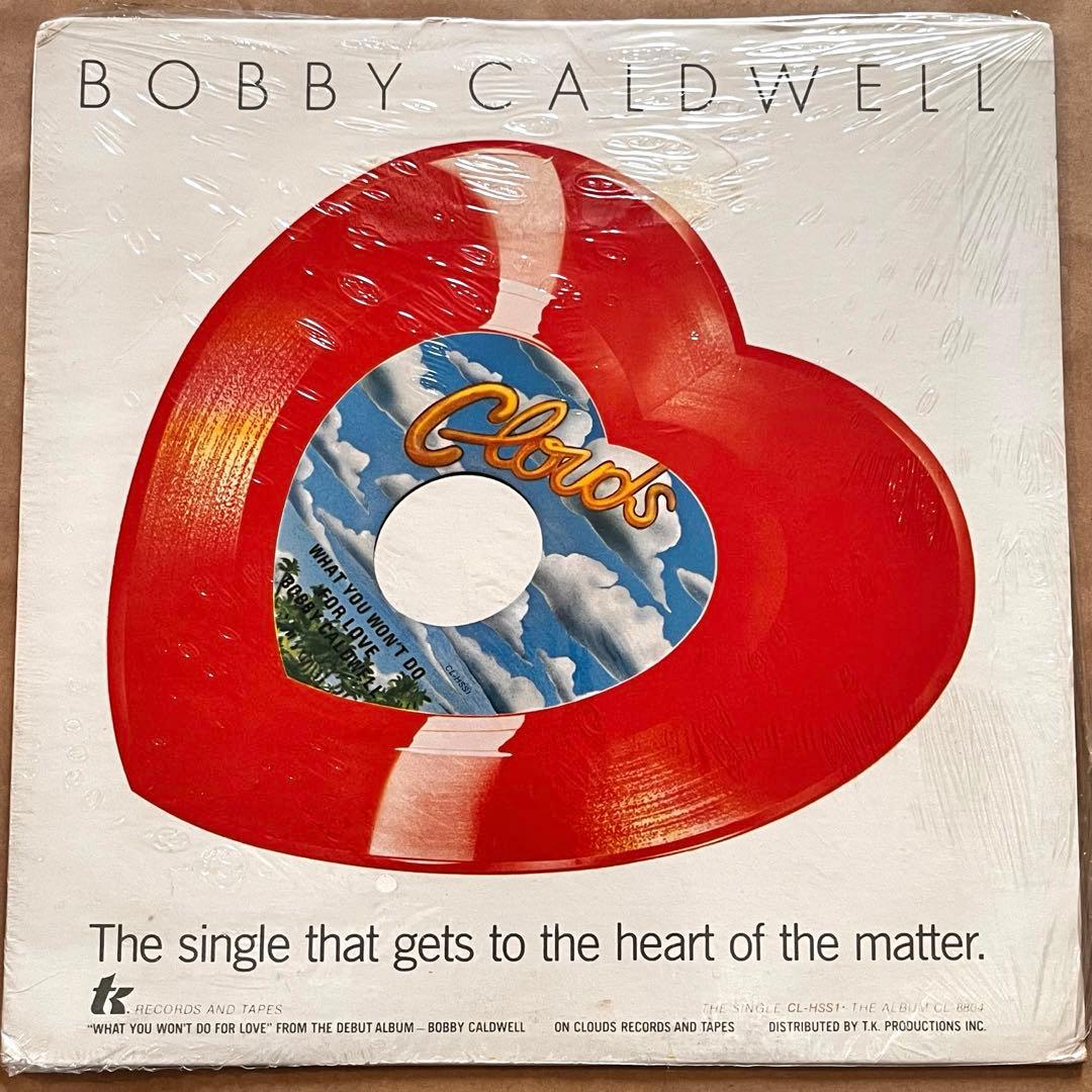 未開封 EP ボビーコールドウェル ハート型 カラー盤 CL-HSS1