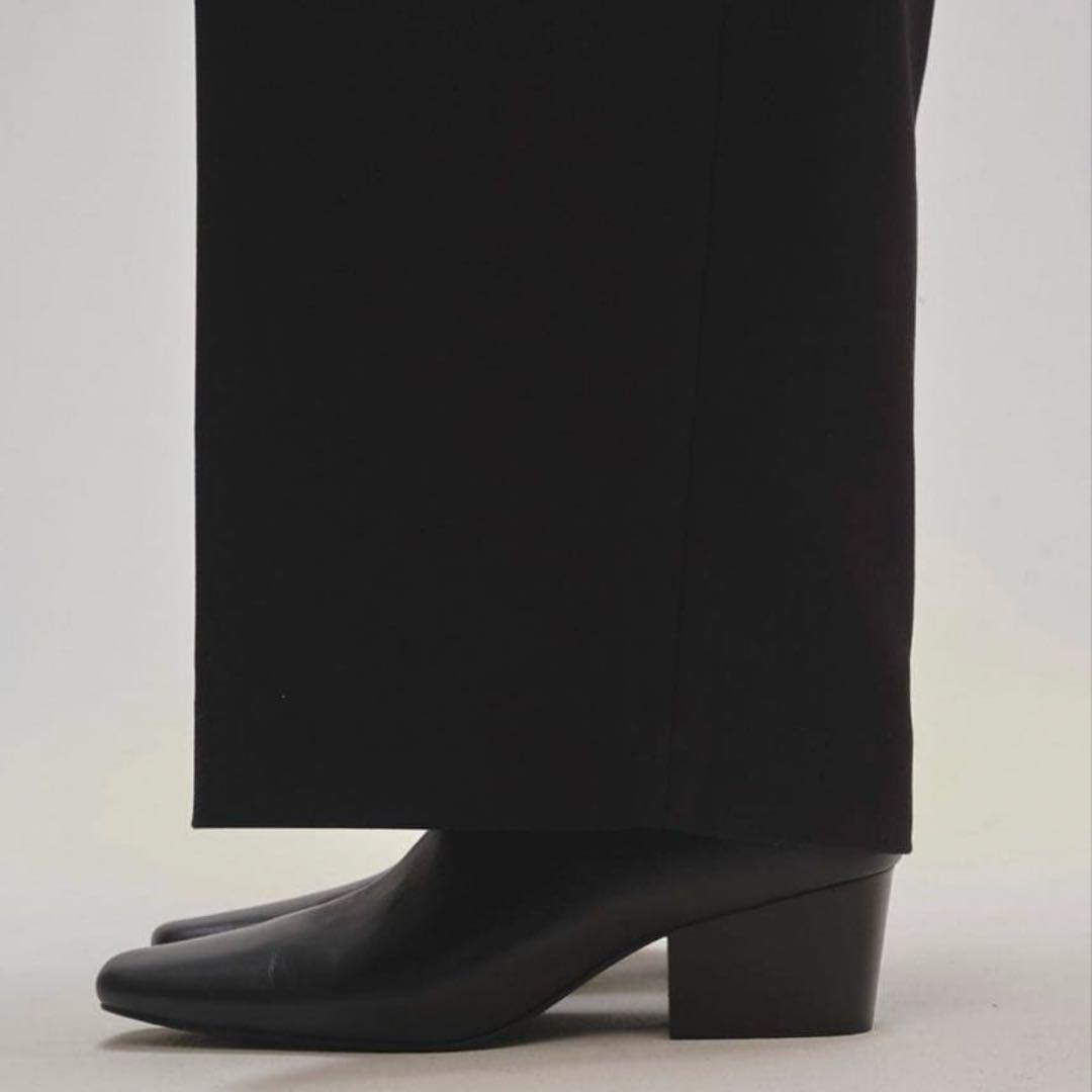 靴 TODAYFUL Squaretoe Leather Sabot