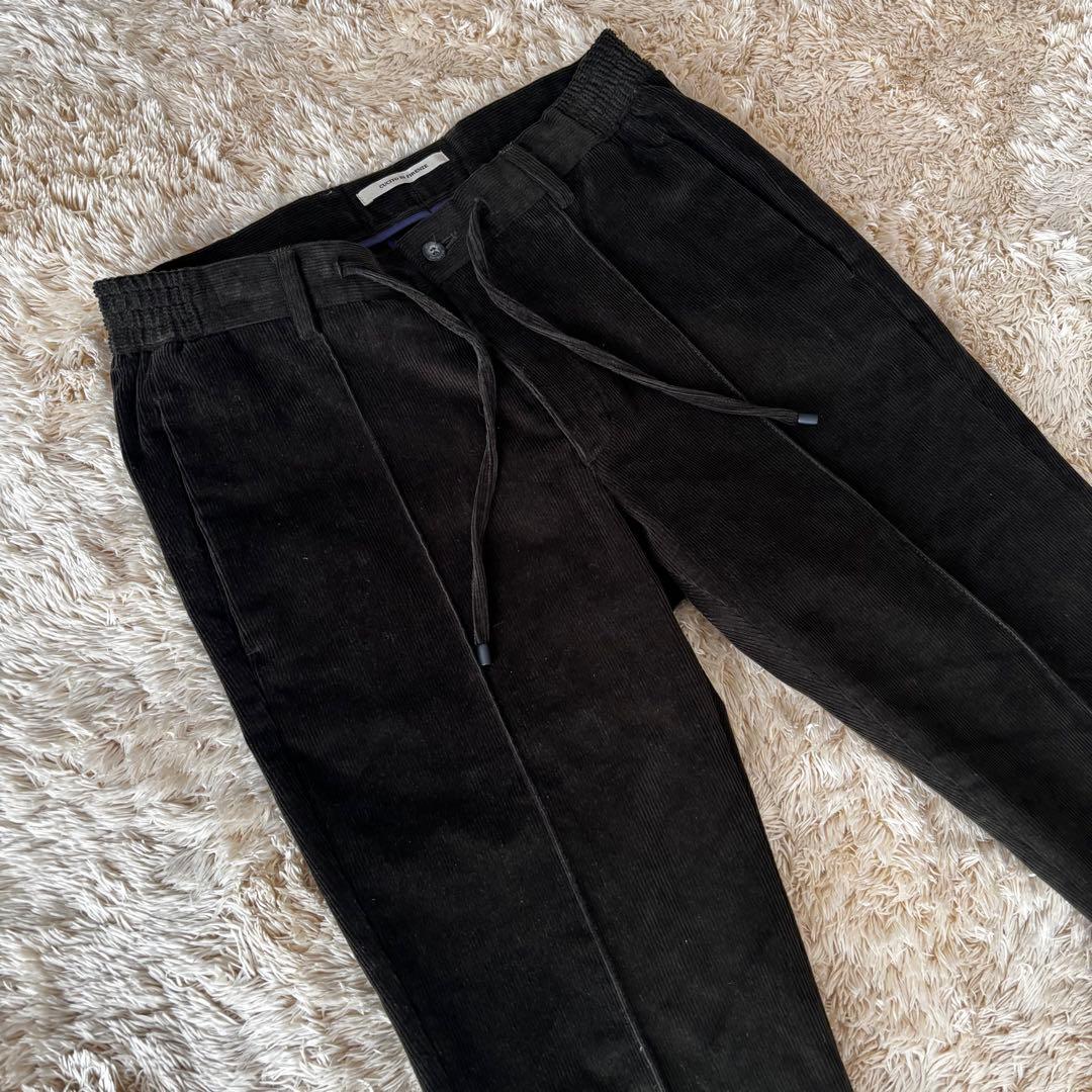 【美品】ジャブスアルキヴィオ マサッチョ コーデュロイブラック 永久クリース46