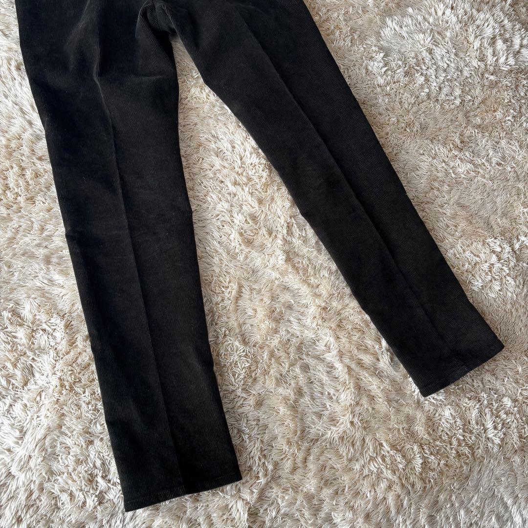 【美品】ジャブスアルキヴィオ マサッチョ コーデュロイブラック 永久クリース46