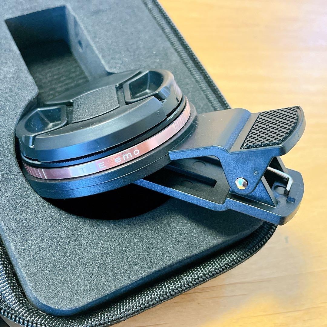 THE emo Insight 光の反射を抑えるスマホカメラ フィルター レンズ