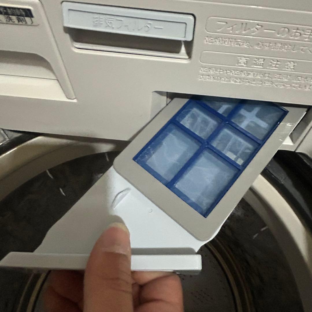 SHARP 洗濯機 ES-TX8G-W 8kg 2023年製 家電