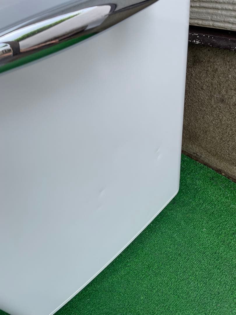 732美品✨ エディオン レトロインバーターおしゃれホワイト2ドア冷蔵庫 単身