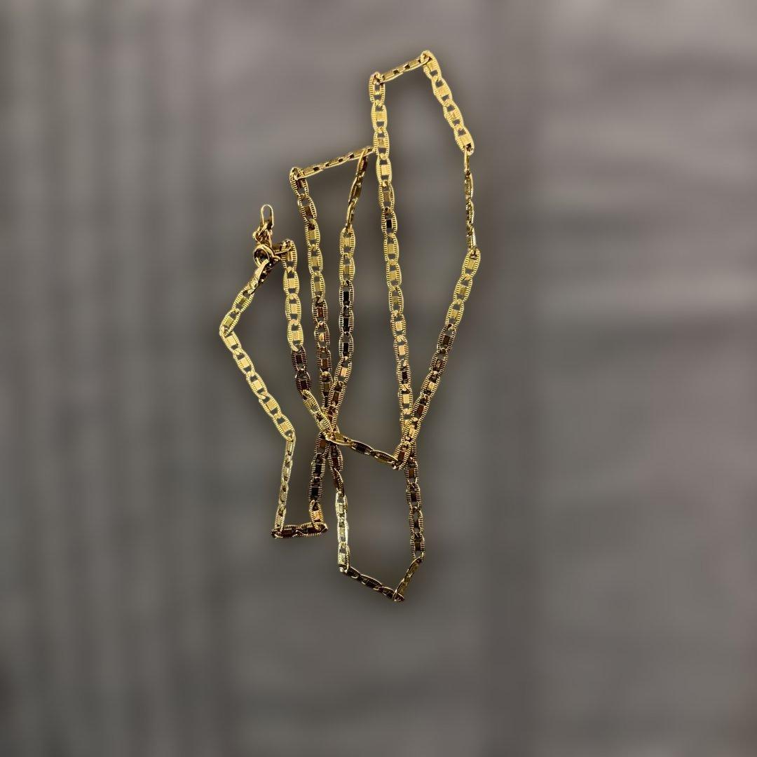 遺品整理　ゴールドネックレスItaly 750刻印