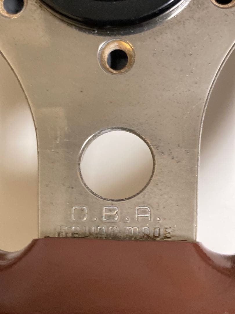 完全オリジナル‼️小径ステアリング‼️23π‼︎街道レーサー‼️当時物OBAベース‼️