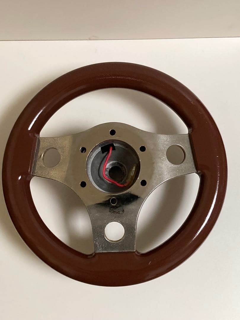 完全オリジナル‼️小径ステアリング‼️23π‼︎街道レーサー‼️当時物OBAベース‼️