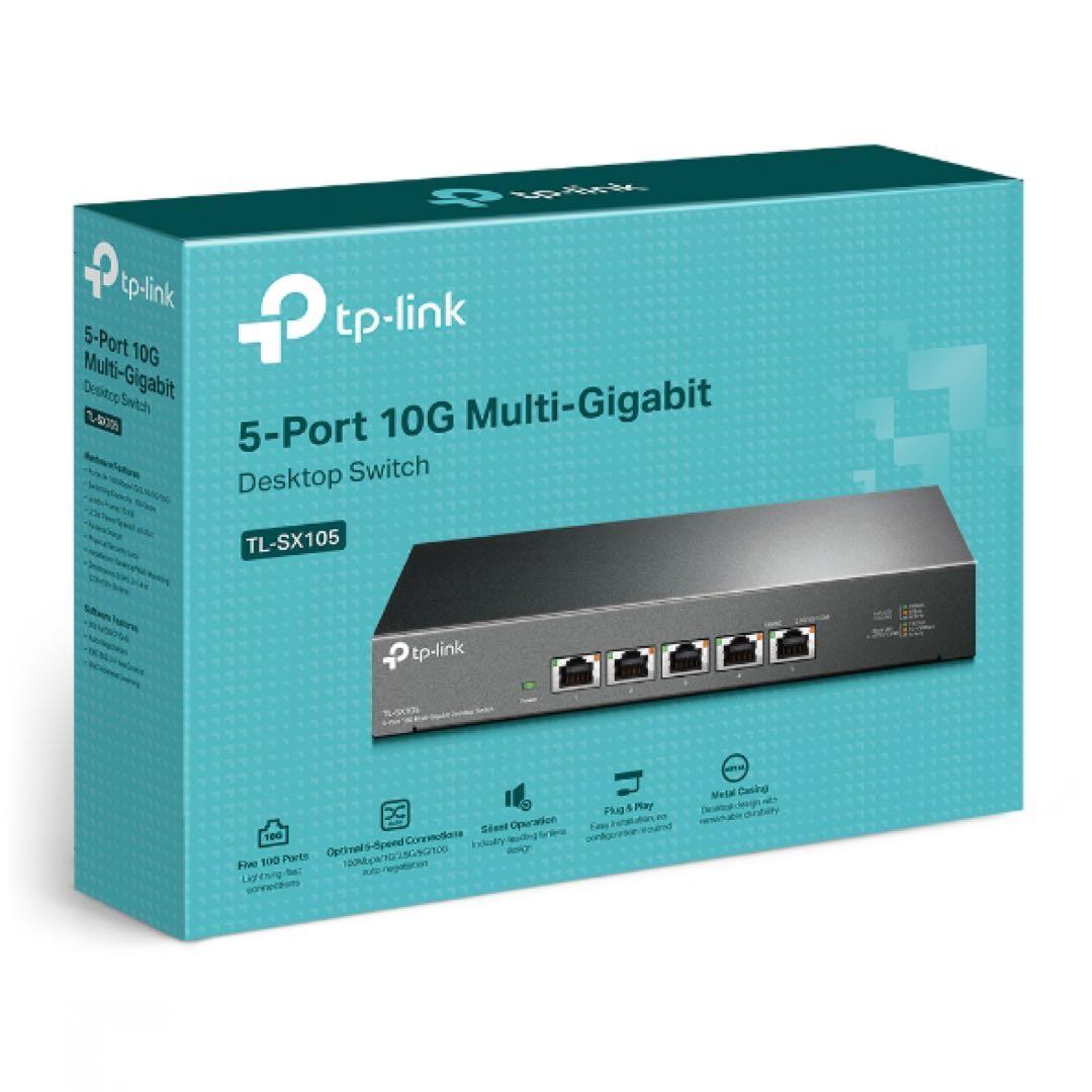 TP-Link 5-Port 10G TL-SX105 スイッチングハブ