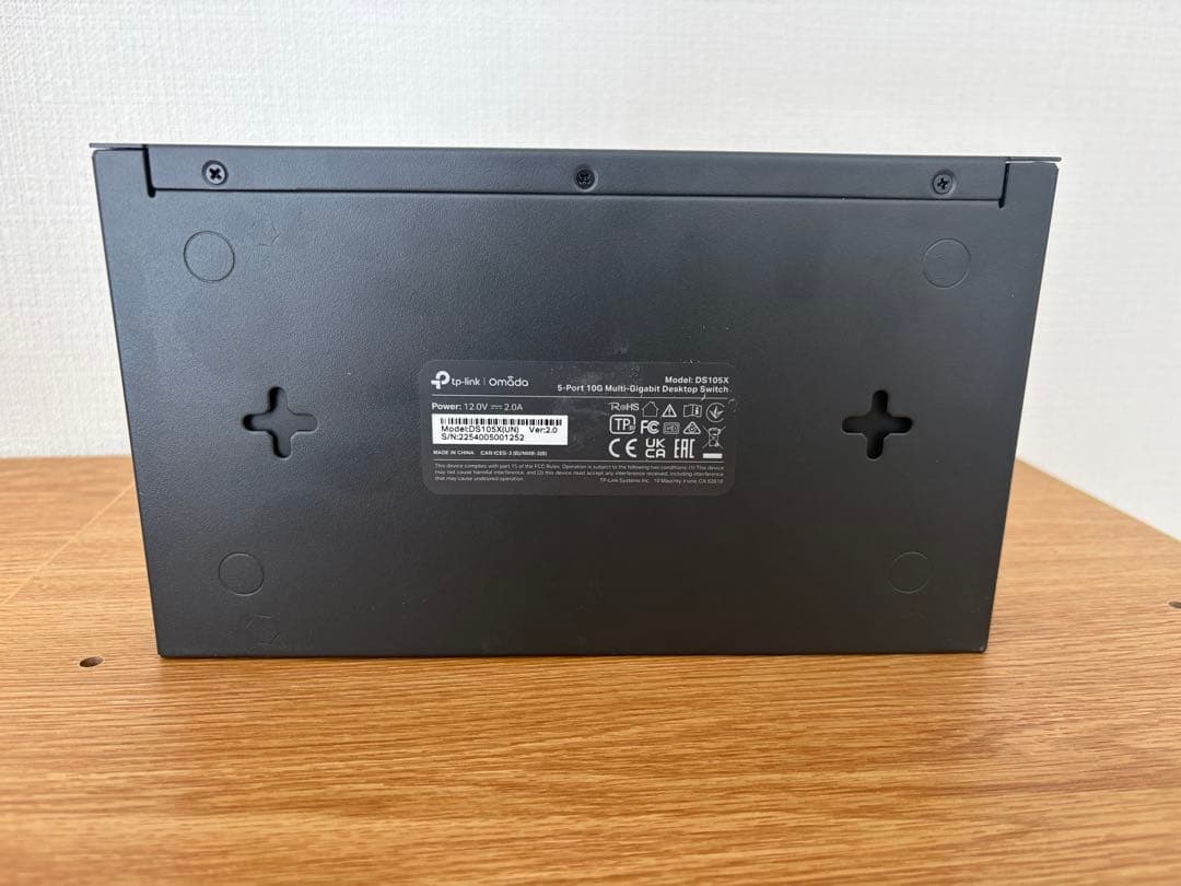 TP-Link 5-Port 10G TL-SX105 スイッチングハブ
