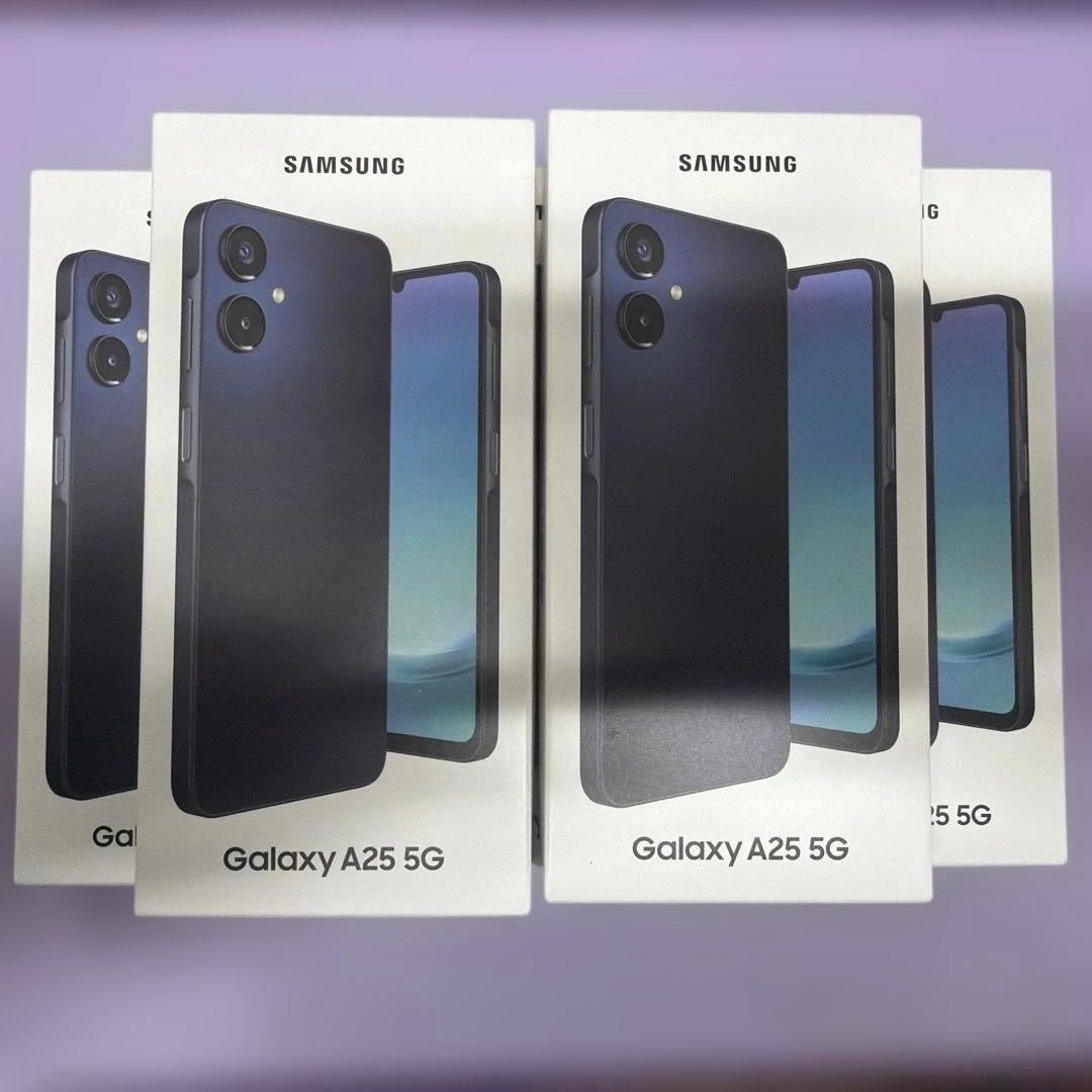 【新品未使用:5台セット】SAMSUNG GALAXY A25 5G