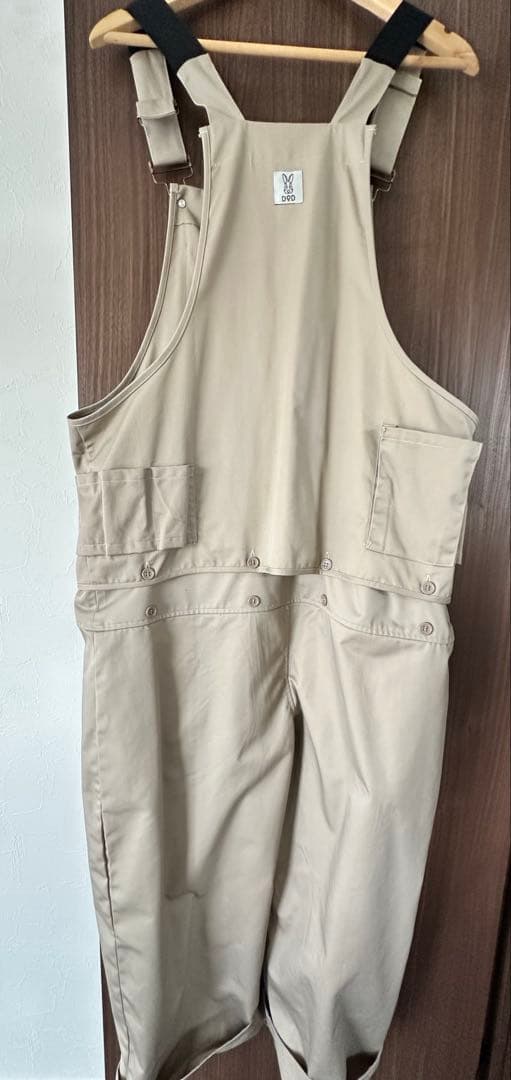 DOD TSUNA-VES ツナヴェス ベージュ オーバーオール