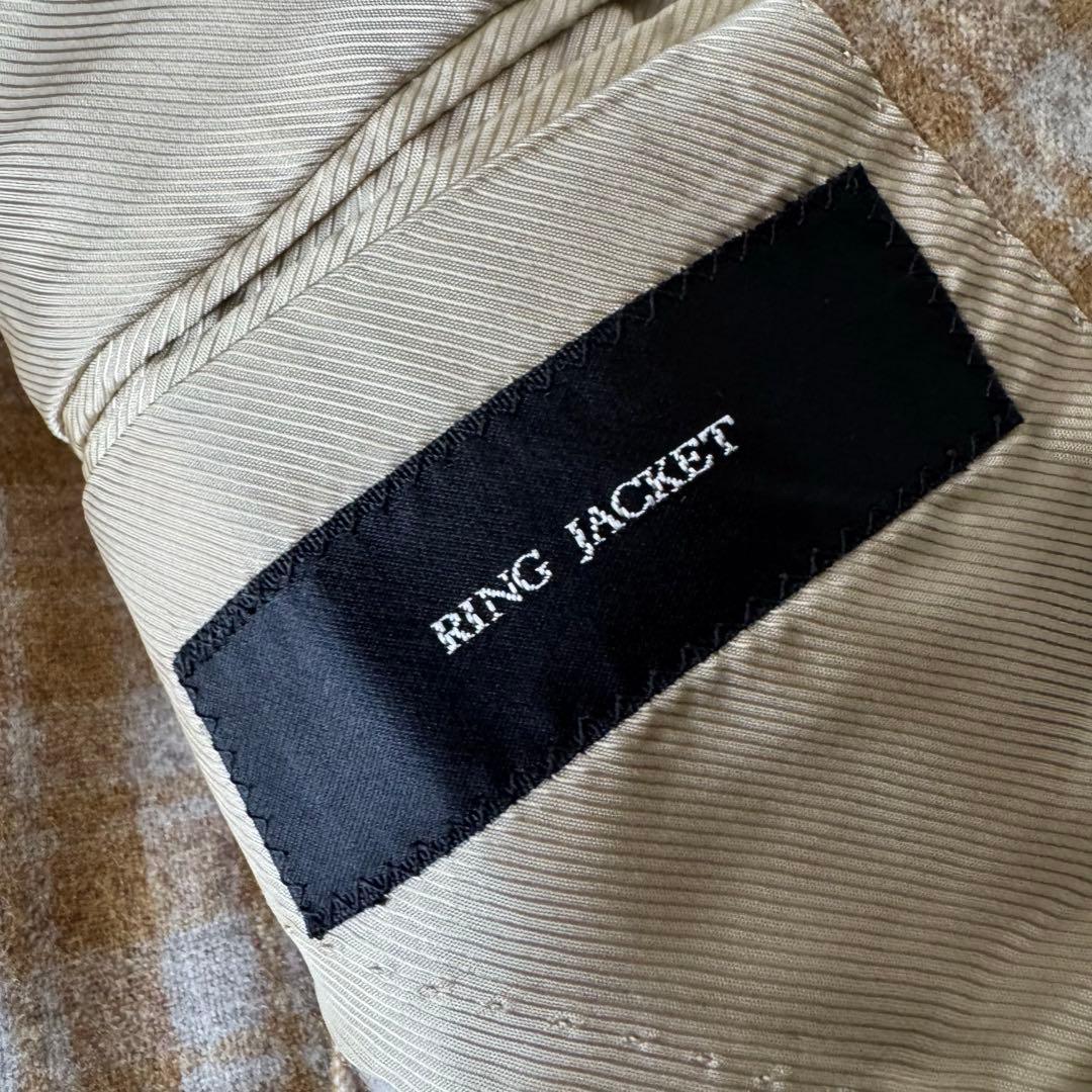 CEEKAYさまRING JACKET イエロー チェック テーラードジャケット