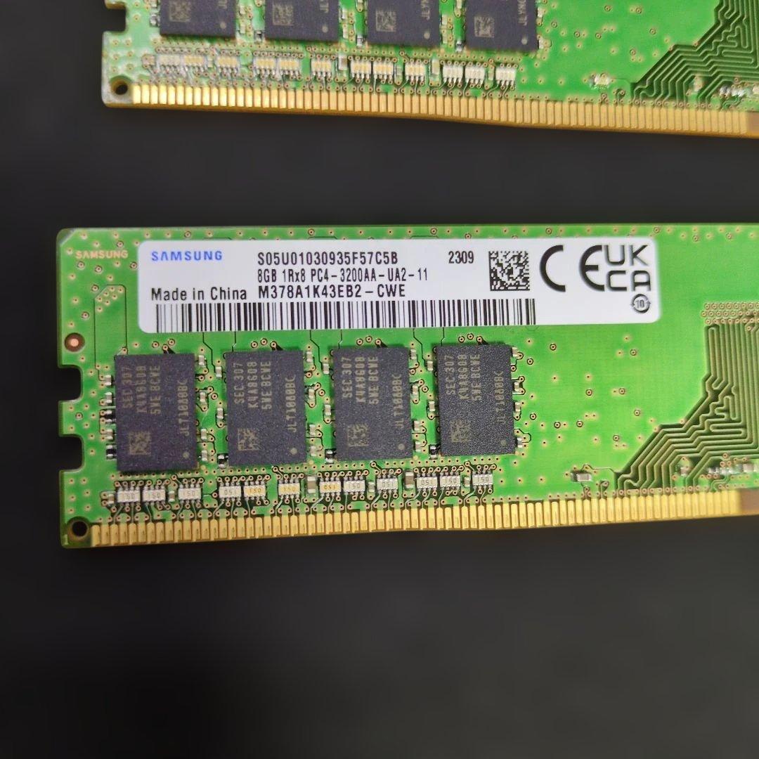 SAMSUNG 16GB DDR4-3200 PC メモリ