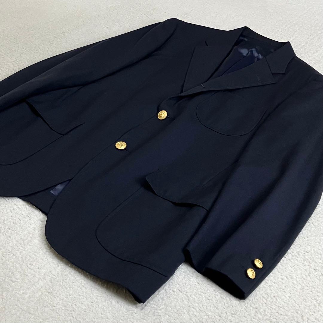 VAN Jacket バン　テーラードジャケット 紺ブレ　金ボタン　AB5