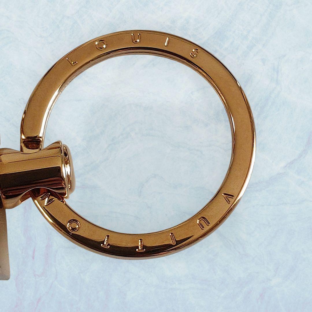 LOUIS VUITTON ポルトクレドラゴンヌ エベヌ ダミエ キーホルダー