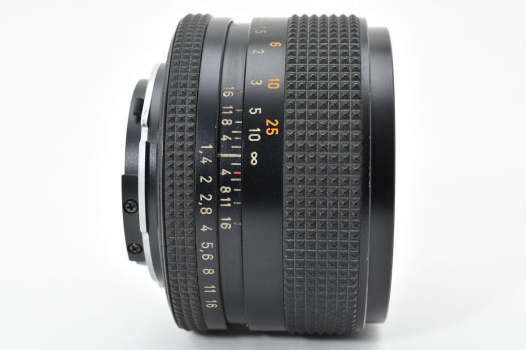 動確済 美品 CONTAX Planar 50mm f/1.4 AEJ #240