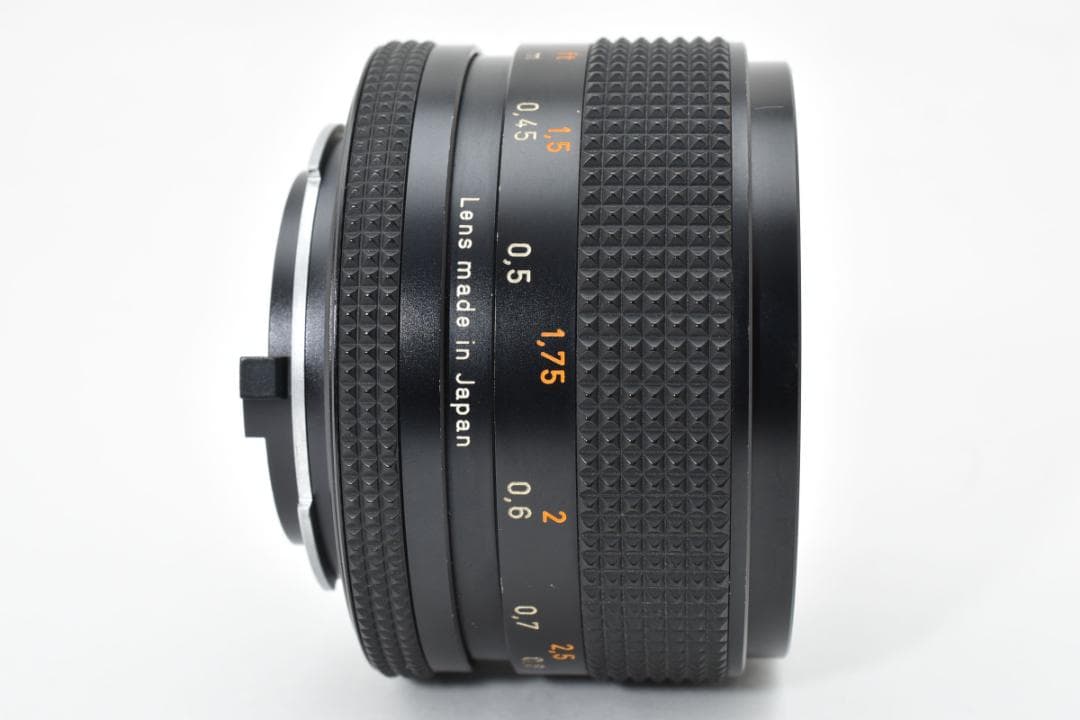 動確済 美品 CONTAX Planar 50mm f/1.4 AEJ #240