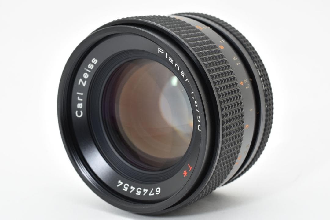 動確済 美品 CONTAX Planar 50mm f/1.4 AEJ #240