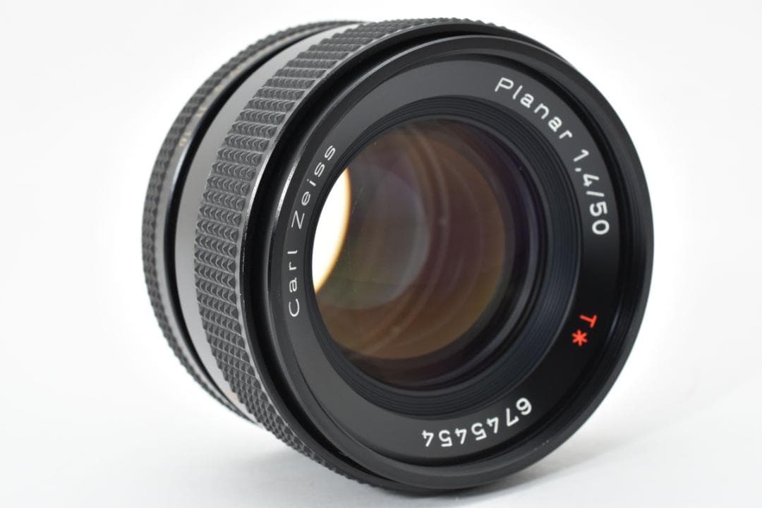 動確済 美品 CONTAX Planar 50mm f/1.4 AEJ #240