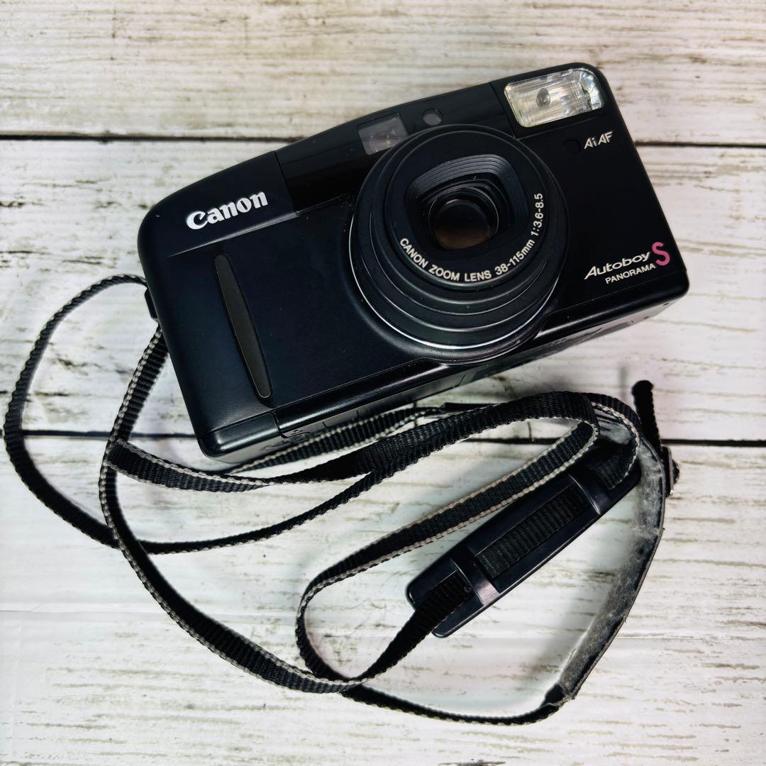 【動作良好】Canon フィルムカメラ Autoboy S PANORAMA