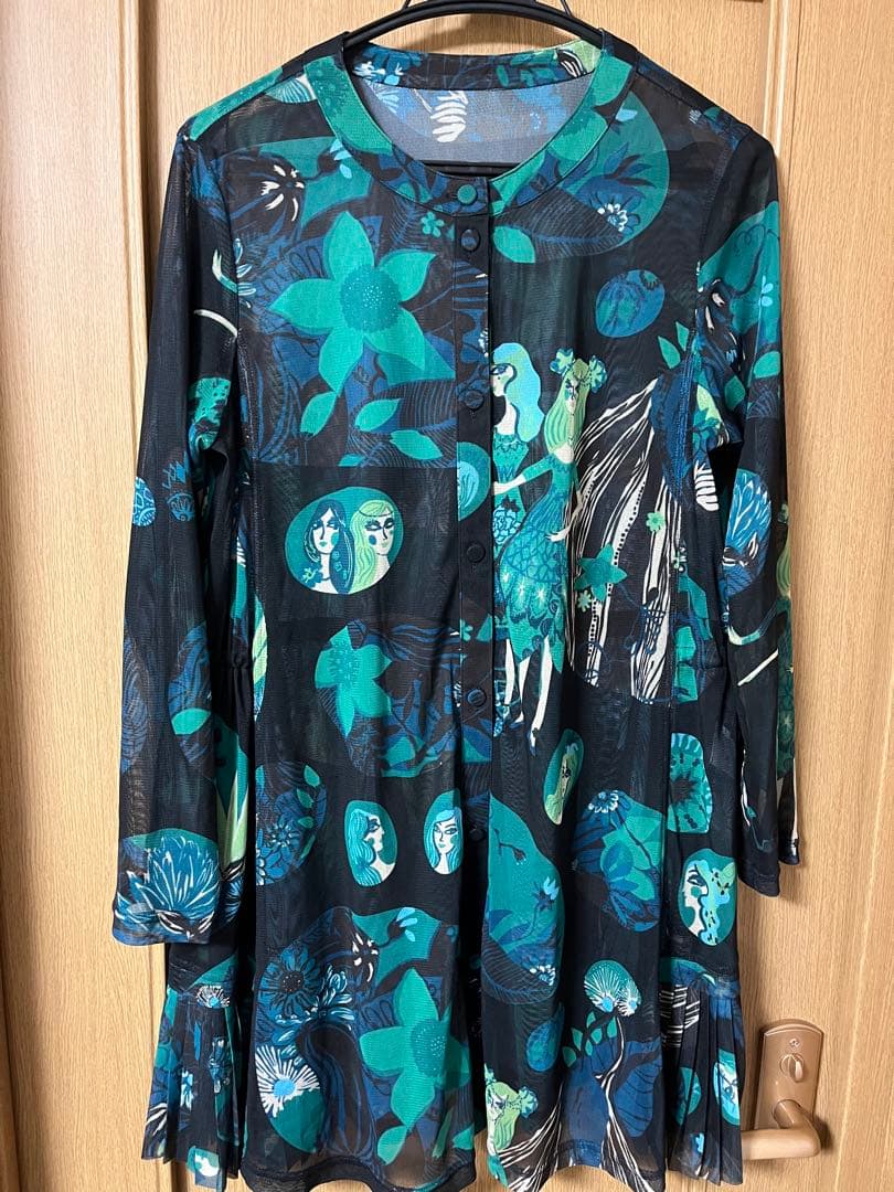 トクコプルミエヴォル　チュニックブラウスリボン付