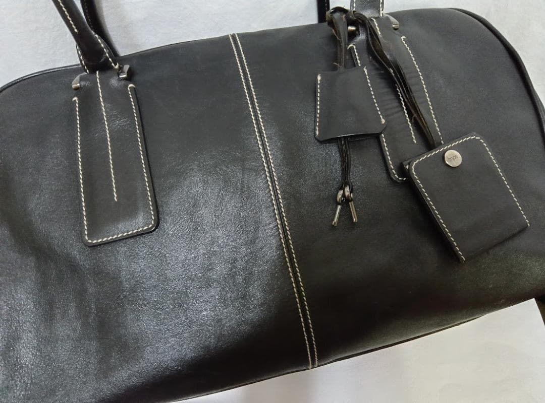 TOD'S☆トッズ レザー ボストンバッグ