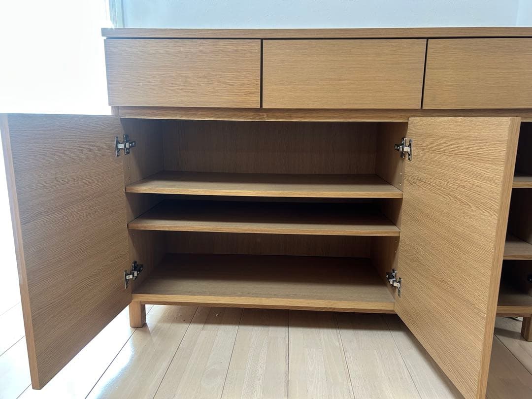 無印良品　木製キャビネット　大