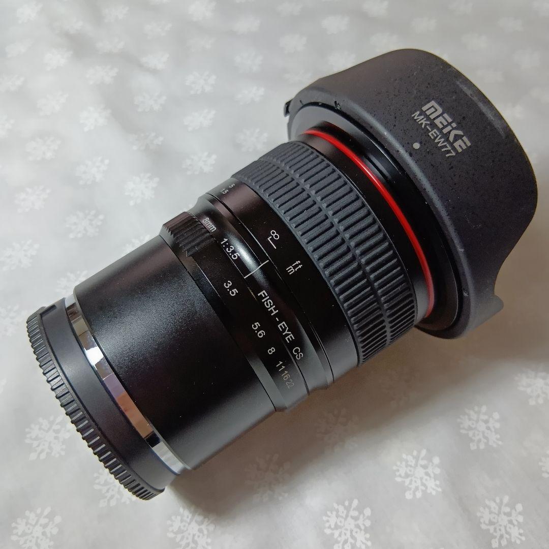 MEIKA MK-EW77 魚眼レンズ SONY Eマウント