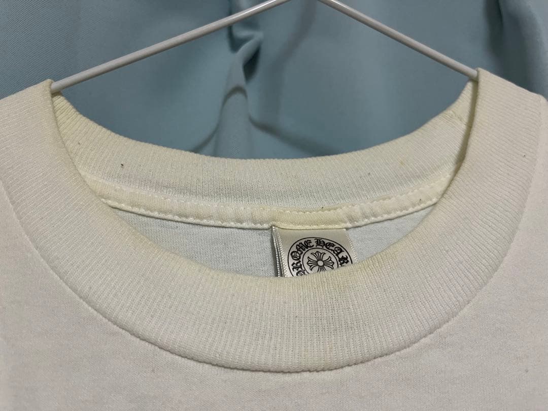 クロムハーツ 白 ポケットTシャツ 半袖 レディース　ポケット付き