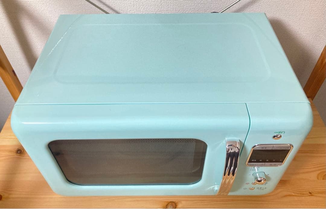 ☆美品 レア daewoo 電子レンジ レトロ DM-E25AM ミント ダイウ