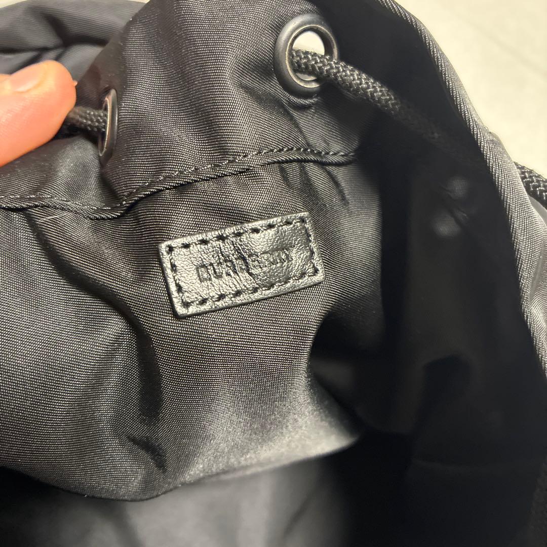 BURBERRY 黒 ナイロン ポンチョ