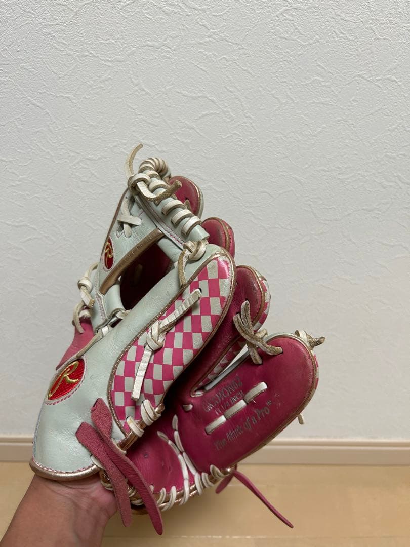 Rawlings 軟式グローブ ピンク