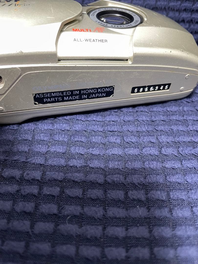 オリンパスOLYMPUS μ[mju:] ミュー フィルムカメラ