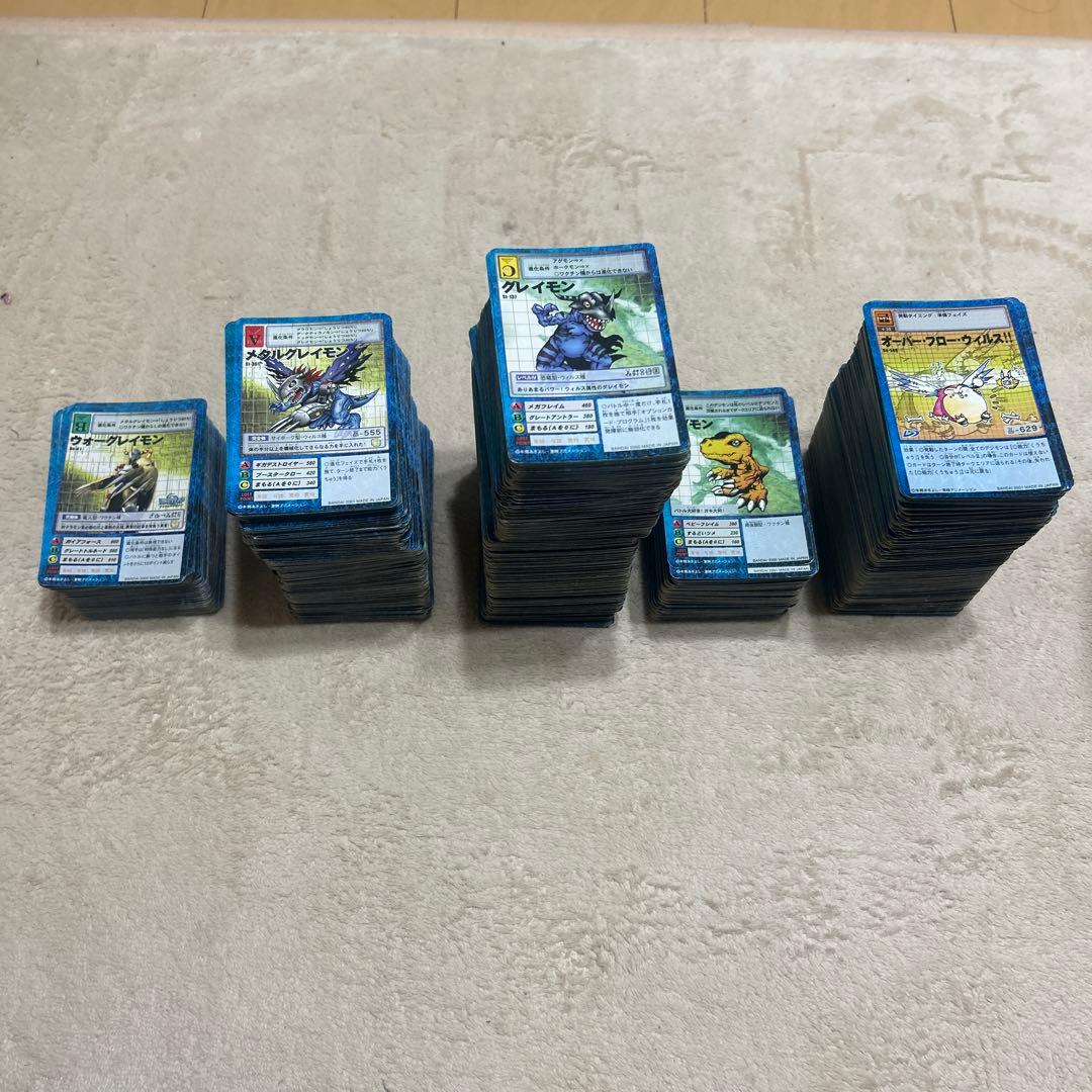 デジモンカード多数セット　約1500枚