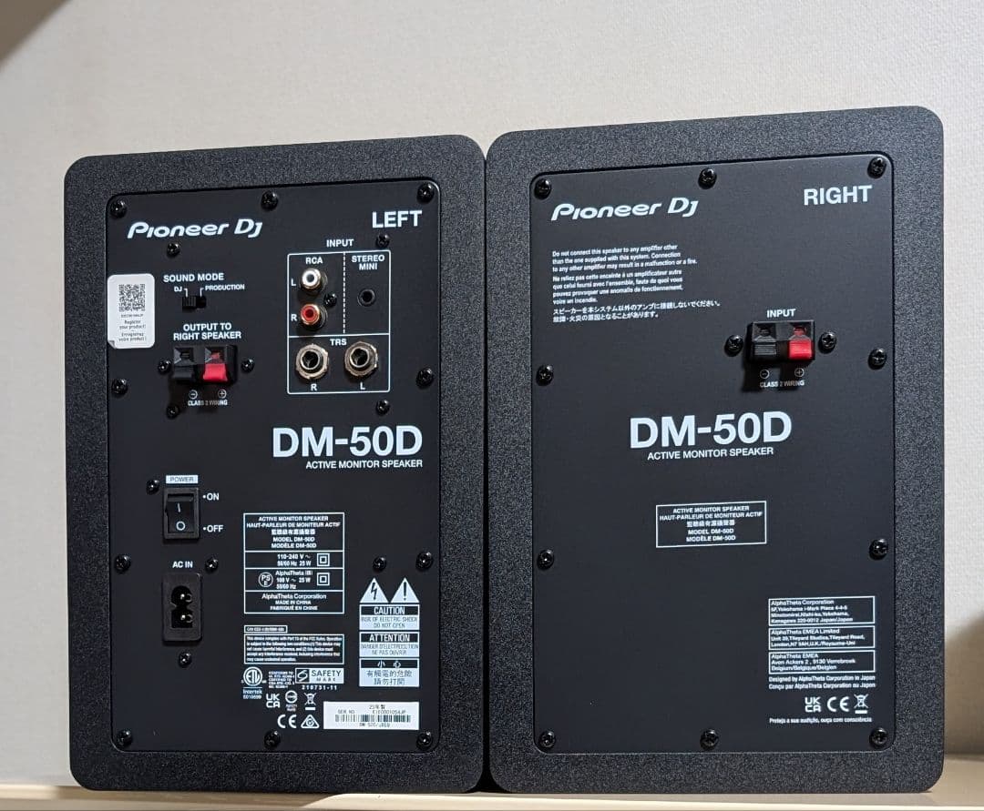 本日限定価格【2025.11.26 購入】 Pioneer DJ DM-50D