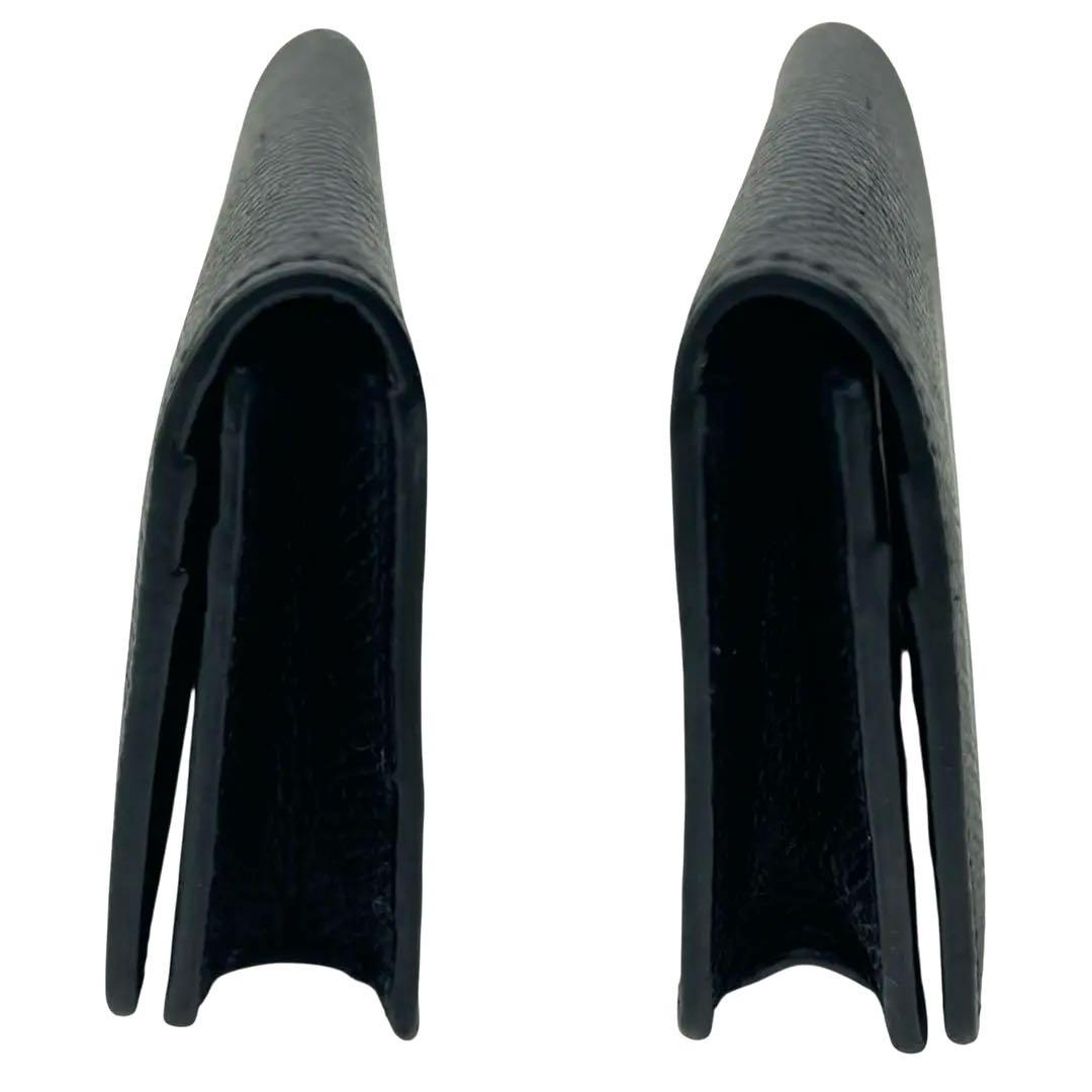 【美品】セリーヌ CELINE カードケース 名刺入れ レザー ブラック