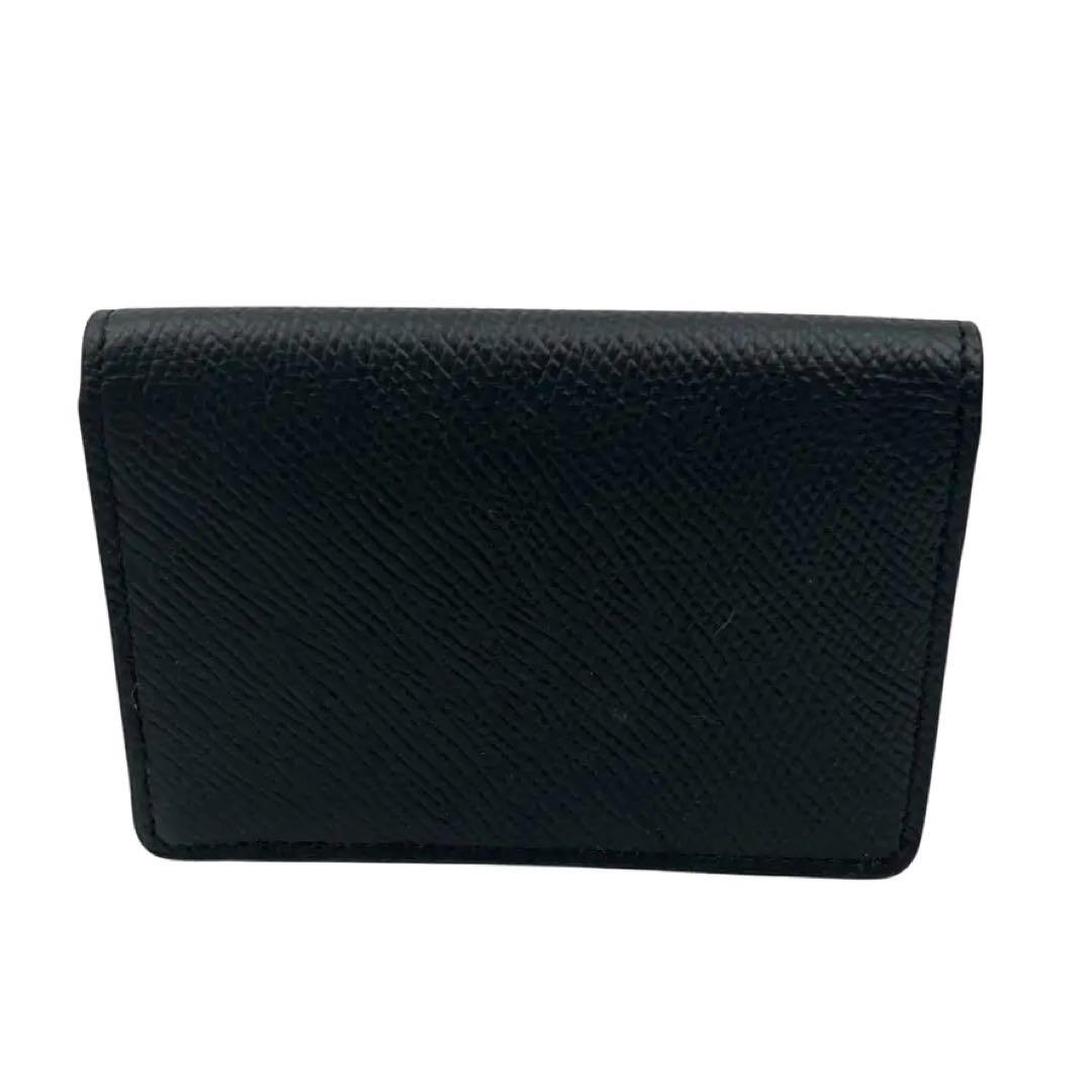 【美品】セリーヌ CELINE カードケース 名刺入れ レザー ブラック