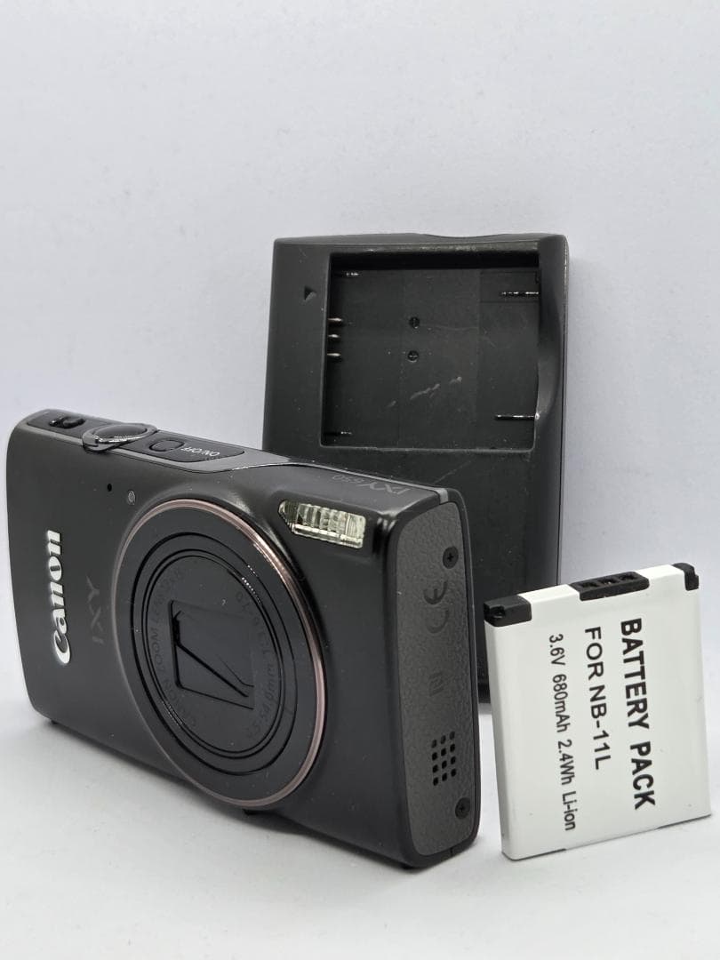 a*y様 キャノン Canon IXY 650 ブラック コンパクトデジタルカメ