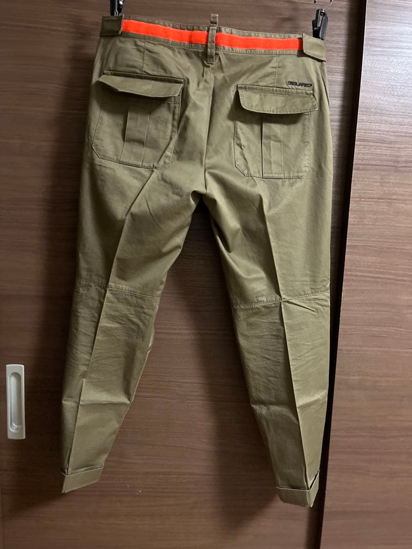 DSQUARED2 カーゴパンツ（カーキ）48サイズ