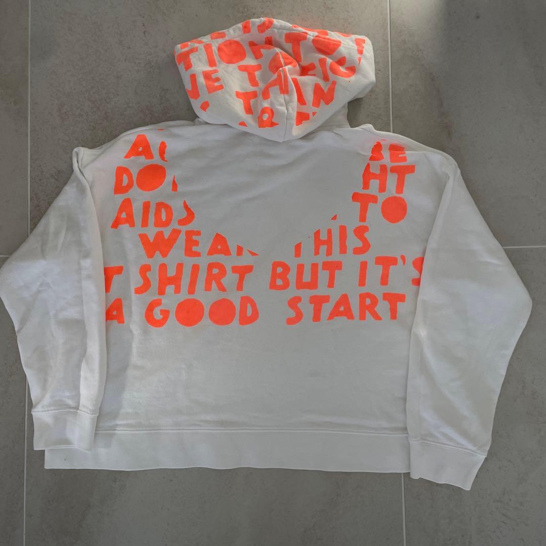 maison margielaマルジェラ 21SS AIDS パーカー プリント