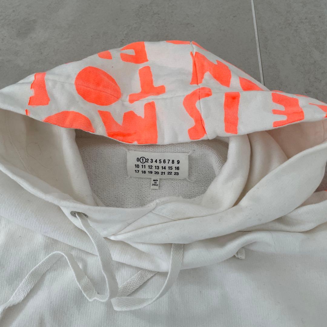 maison margielaマルジェラ 21SS AIDS パーカー プリント